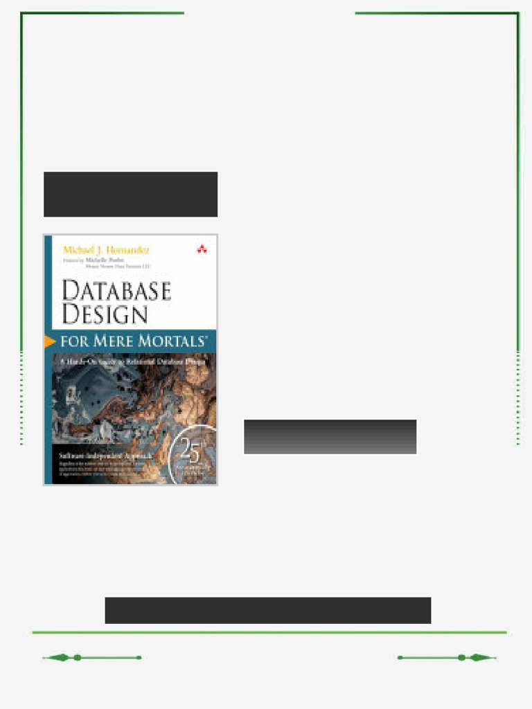 Database Design for Mere Mortals 25th Anniversary Edition 4th Edition ...