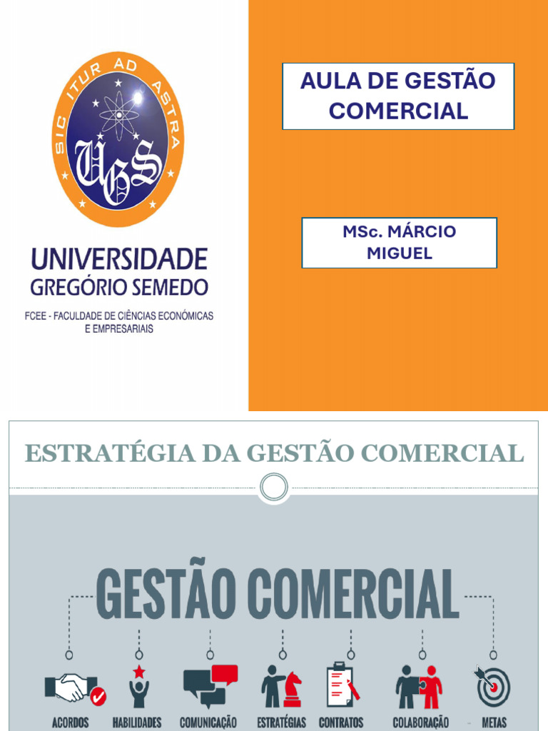Estratégia Eficaz de Gestão Comercial | PDF | Marketing | Mercado ...