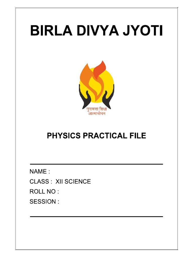 Phy Prac Cover | PDF