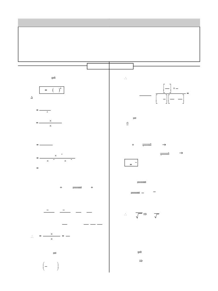 Equilibrium Chemistry Test Solutions | PDF | Chemical Equilibrium ...