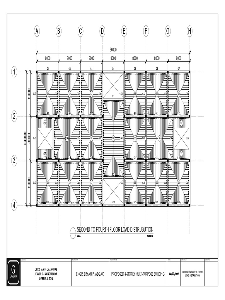 Multi-Purpose Building Load Distribution | PDF