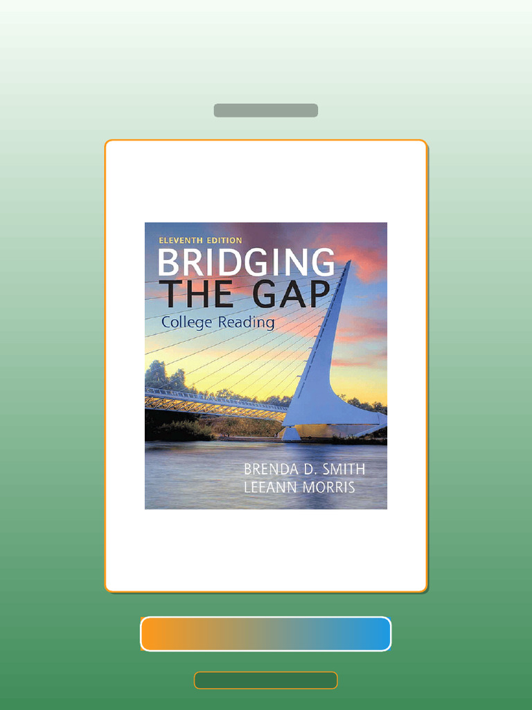 Test Bank for Bridging the Gap 11th Edition by Brenda D Smith LeeAnn ...