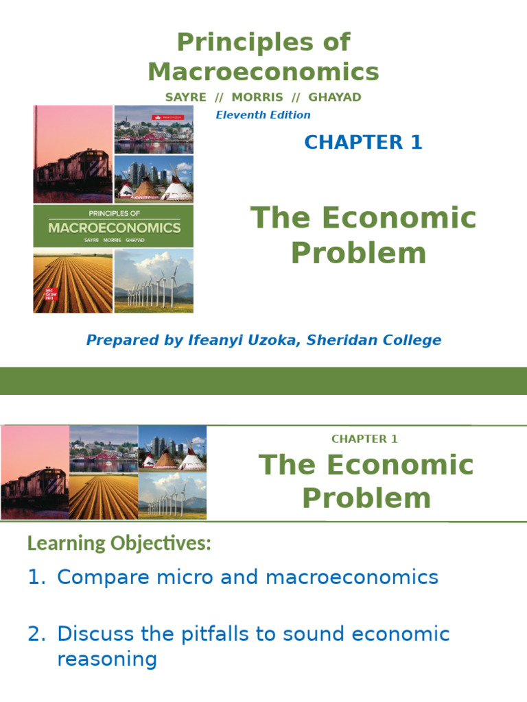Macroeconomics Ch1 Week 1 Class 1 Fallacies FALL_2025 F2F | PDF ...