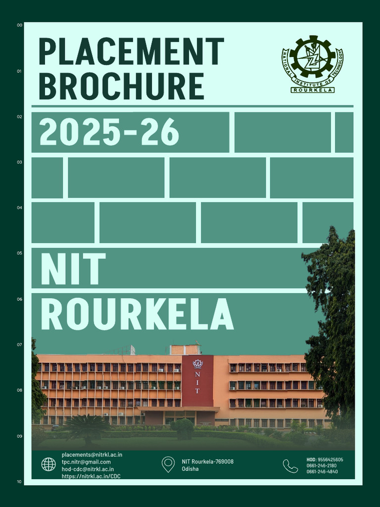 NIT Rourkela Placement Brochure 2025-26 | PDF | Political Events | Nigeria