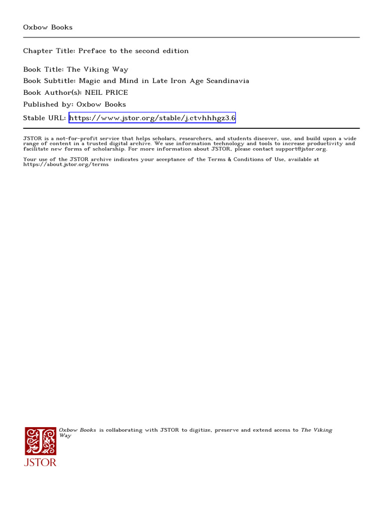 The Viking Way: Second Edition Preface | PDF | Books