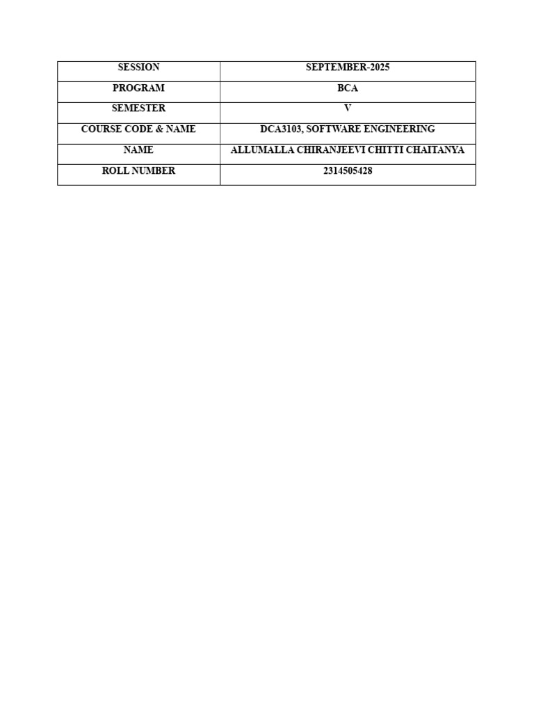 Software Engineering Models and Design Principles | PDF | Software ...