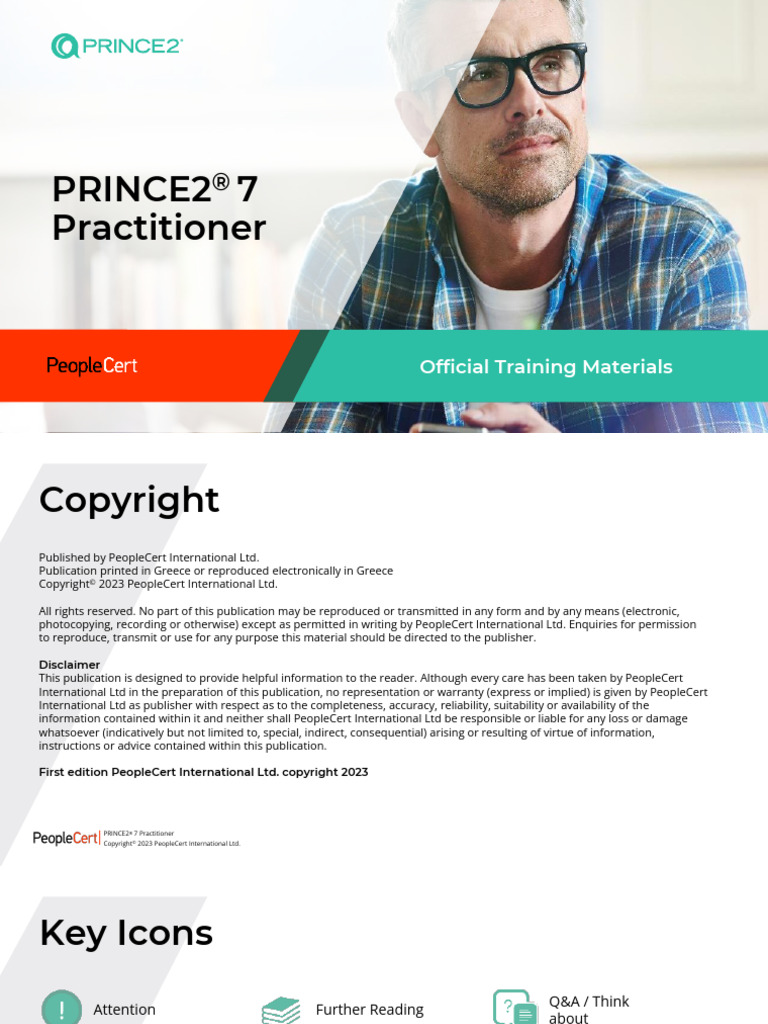 PRINCE2® 7 Practitioner Training Guide | PDF | Copyright | Communication