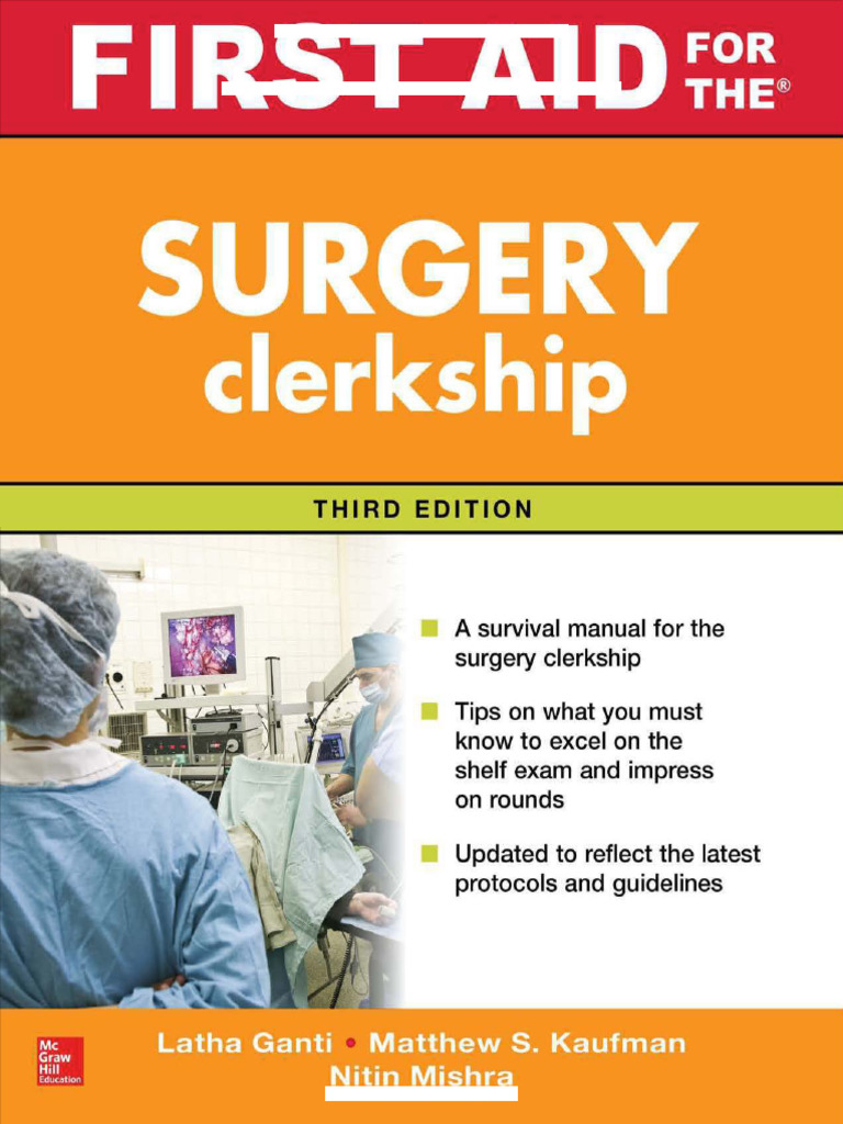 Surgery Clerkship Survival Guide | PDF | Surgery | Doctor Of Medicine