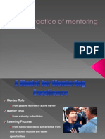 The Practice of Mentoring