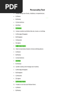 Big Five Personality Test Guide | PDF | Extraversion And Introversion ...