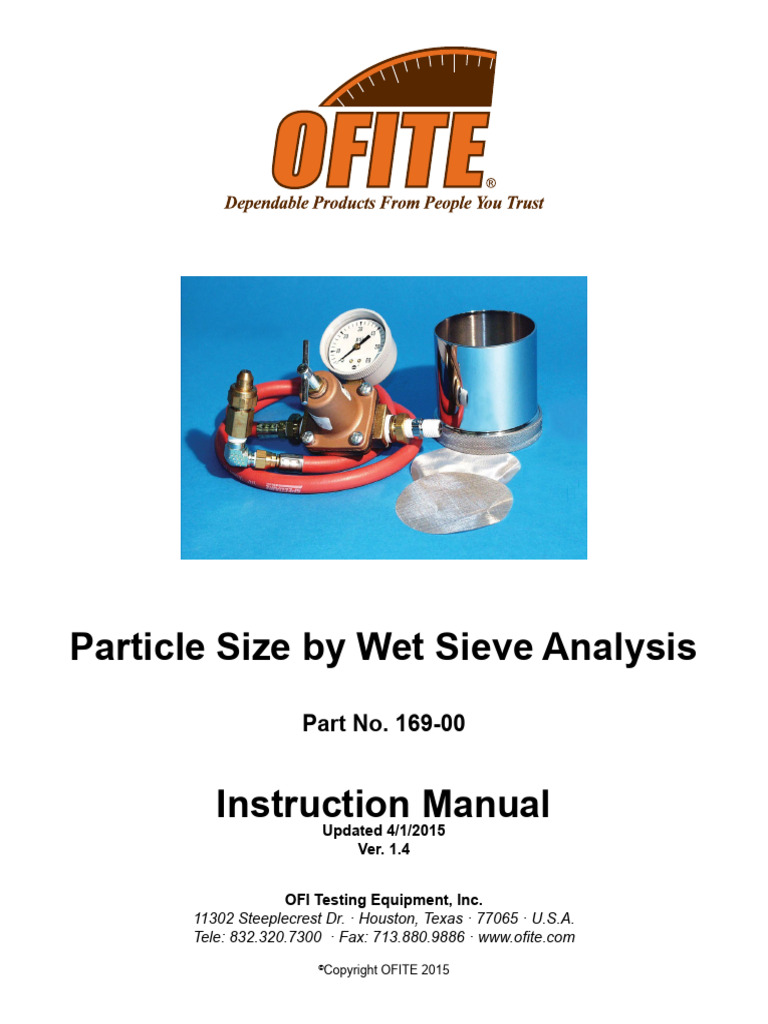 169 00 Instructions | PDF
