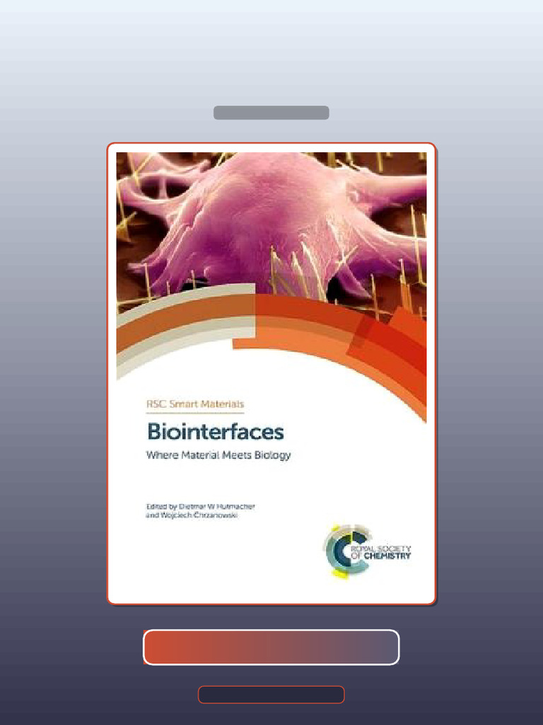 Test Bank for Biointerfaces Where Material Meets Biology | PDF | Curriculum