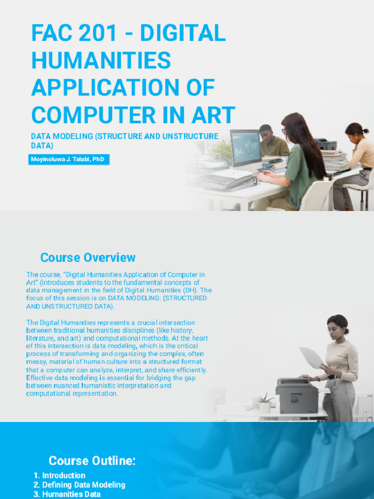 Fac 201 - Digital Humanities Application of Computer in Art Ppp_phoenix ...