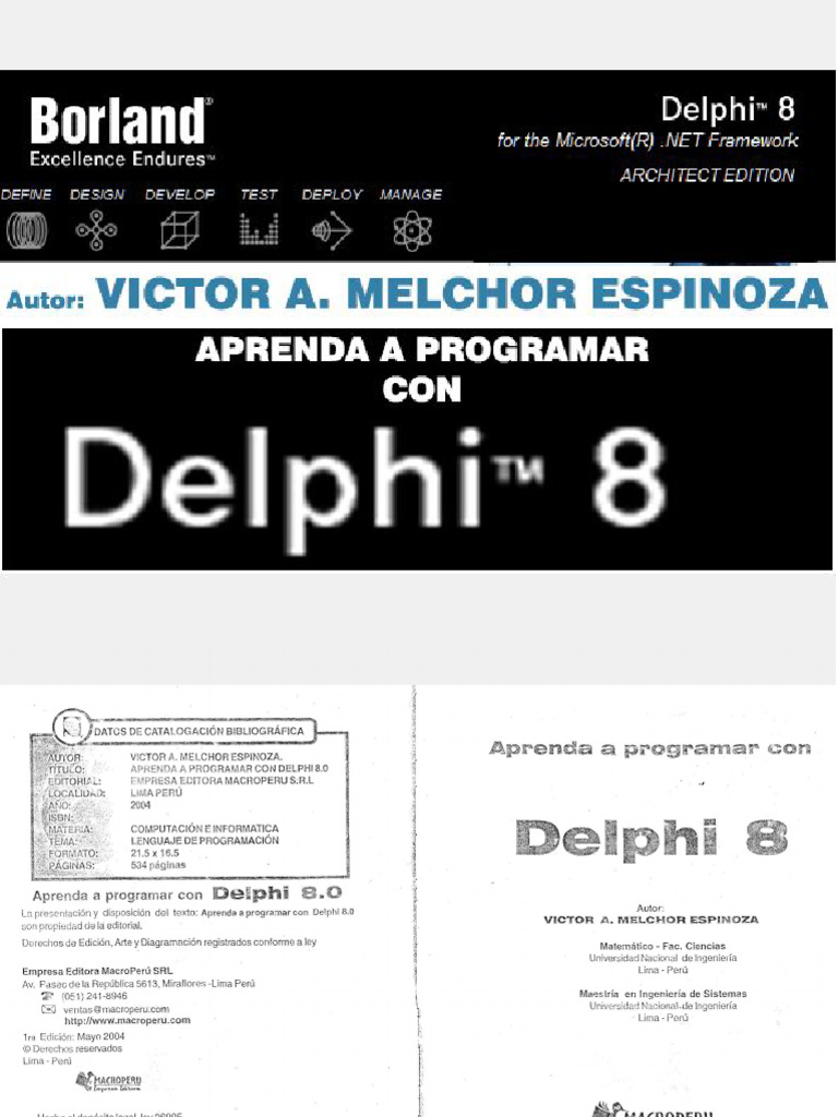 Aprenda A Programar Con Delphi 8 | PDF