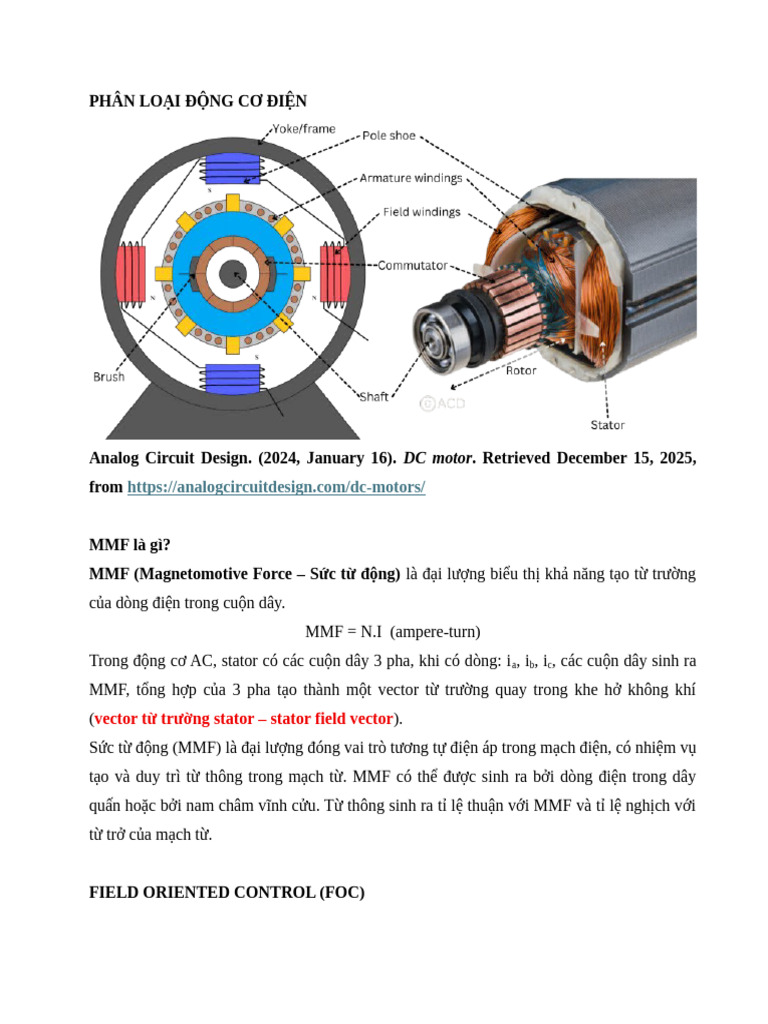 Field Oriented Control | PDF