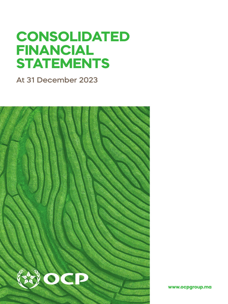 OCP Group 2023 Financial Overview | PDF | Equity (Finance) | Expense