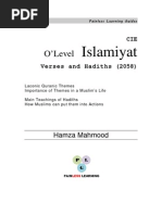 Islamiyat Sample Document