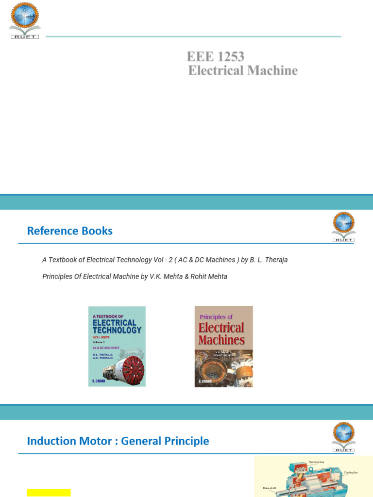 Three Phase Induction Motor Overview | PDF | Electric Motor | Magnetic ...