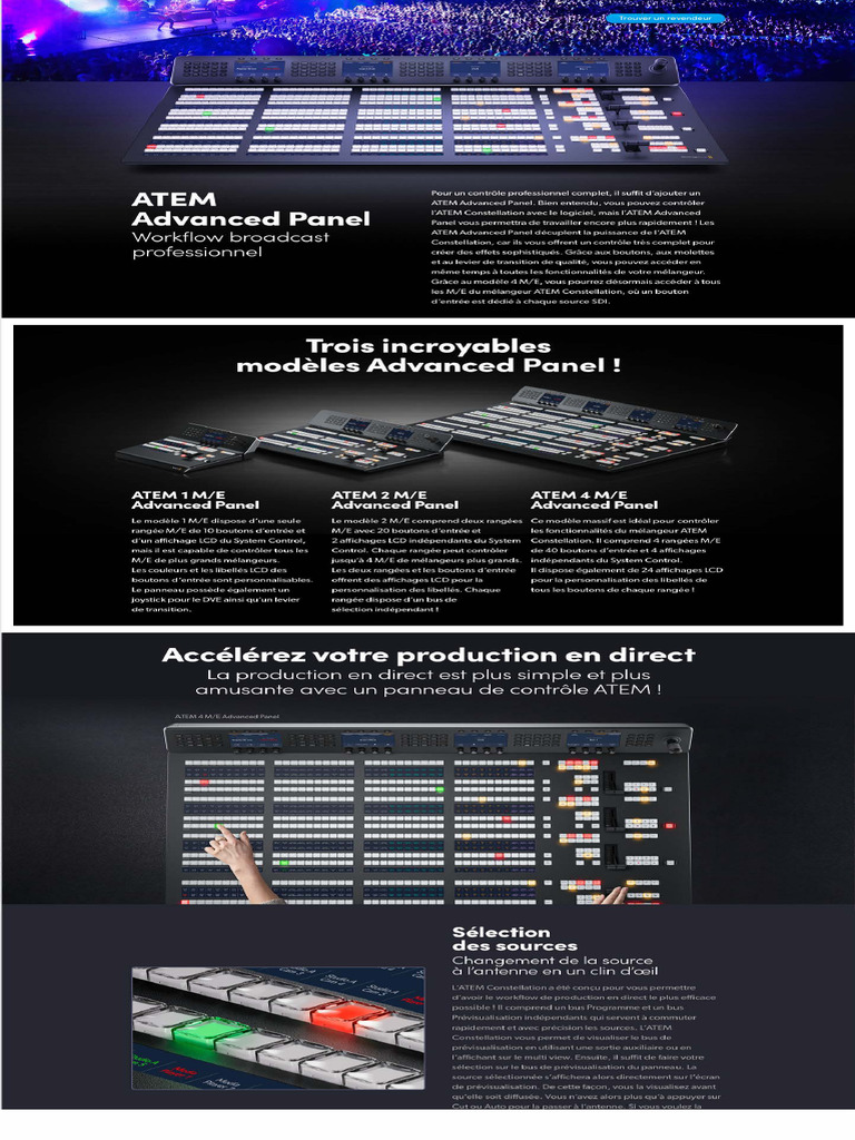 Atem 2 ME Advanced Panel | PDF