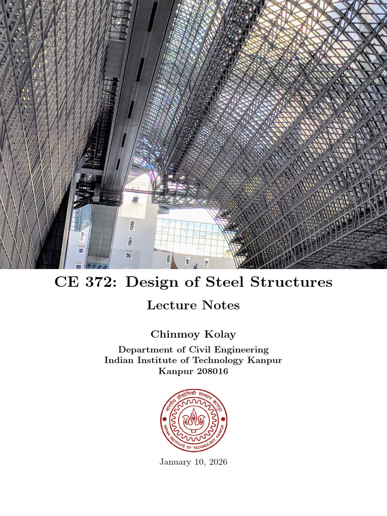 Steel Structures Design Lecture Notes | PDF | Reliability Engineering ...