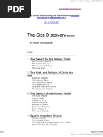Download The Giza Discovery by anon-132247 SN98564 doc pdf