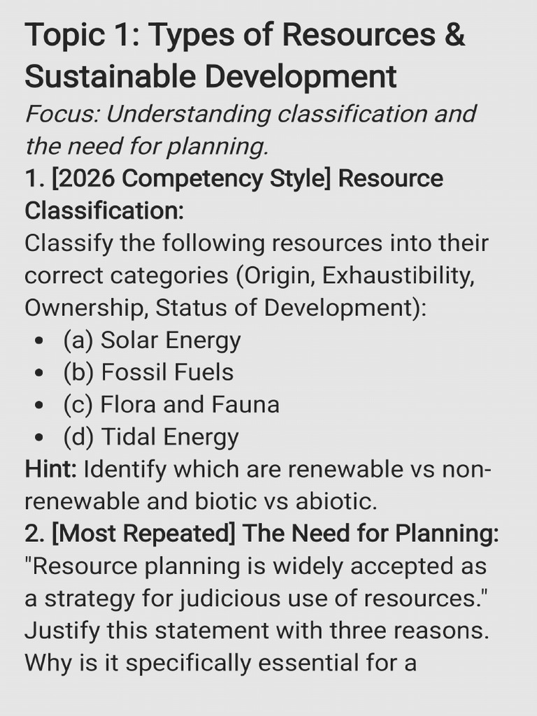 Chapter 1 Geo 2026 | PDF