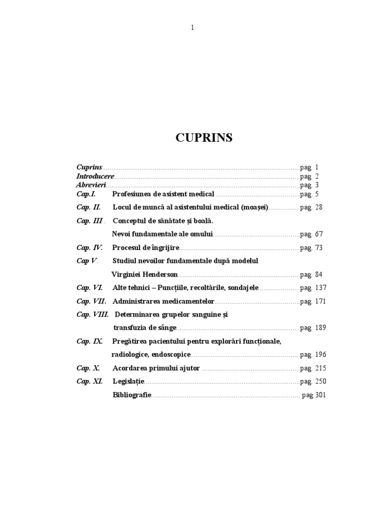 Carte Nursing