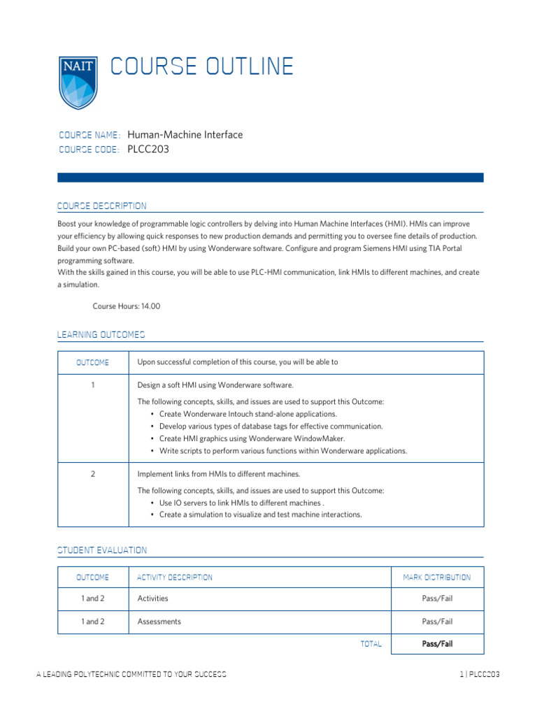 Human-Machine Interface Course Overview | PDF | User Interface | Simulation