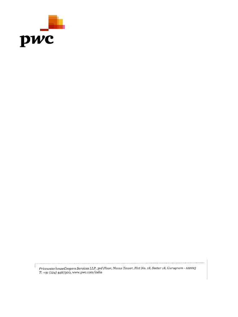 PwC Internship Agreement for Satyam Gupta | PDF | Limited Liability ...