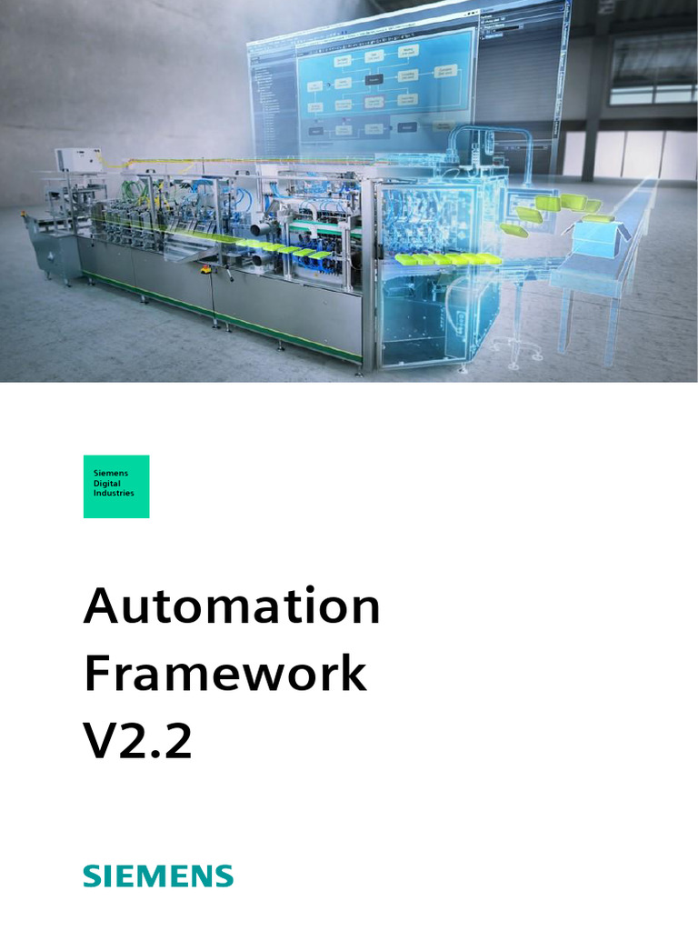 Siemens Automation Framework V2.2 Guide | PDF | Programmable Logic ...
