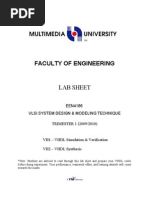 Faculty of Engineering: Lab Sheet