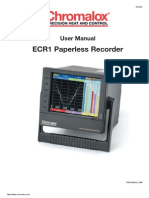 ECR1 Paperless Recorder: User Manual
