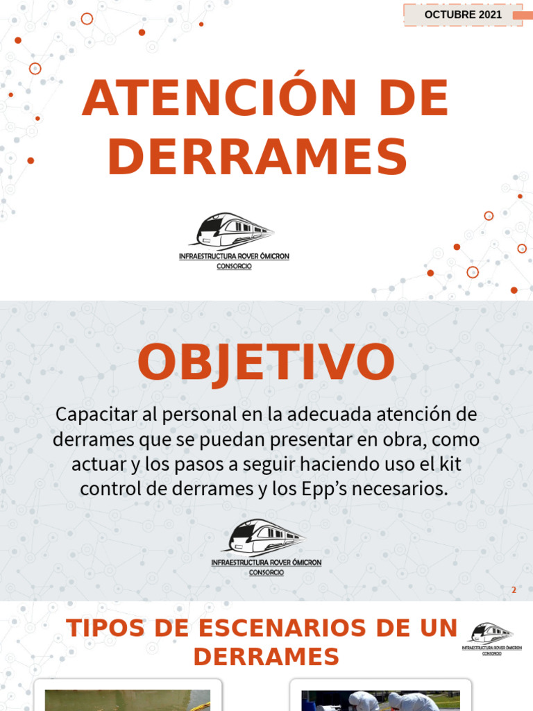 Protocolo para Atención de Derrames Químicos | PDF | Agua | Residuos ...