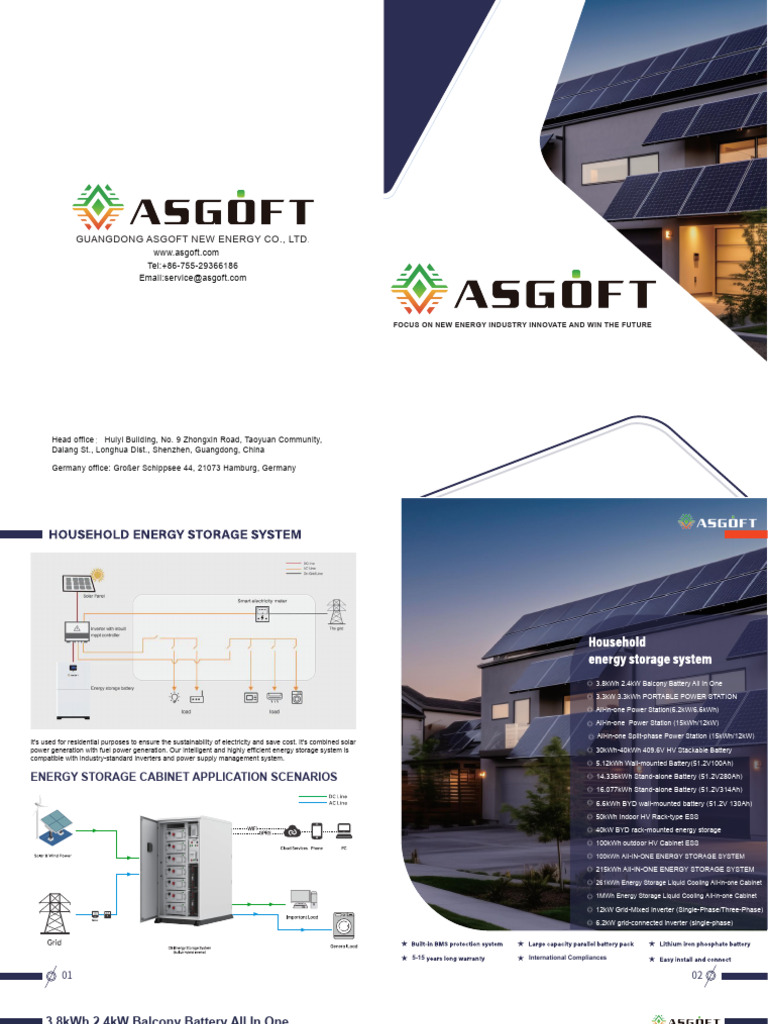 Energy Storage Solutions for Home Use | PDF | Battery Charger | Power ...