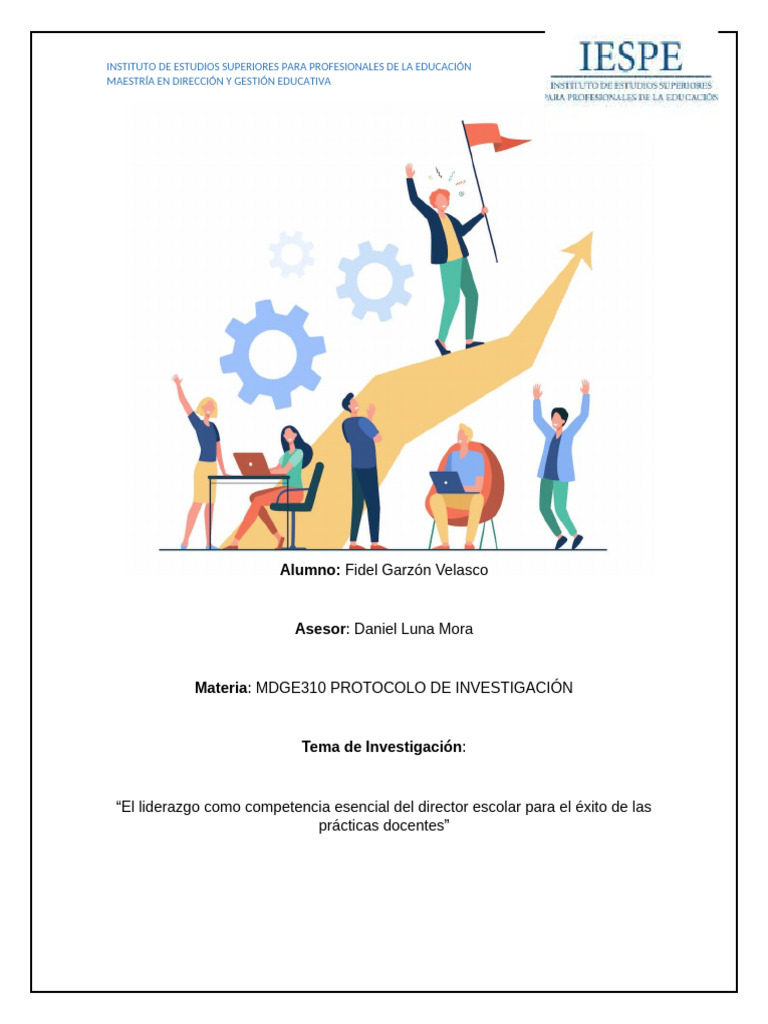 Liderazgo Escolar y Éxito Docente | PDF | Maestros | Enseñando