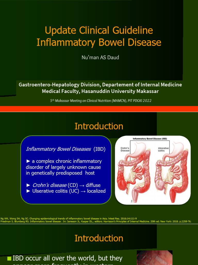 Updated Guidelines for Inflammatory Bowel Disease | PDF | Inflammatory ...