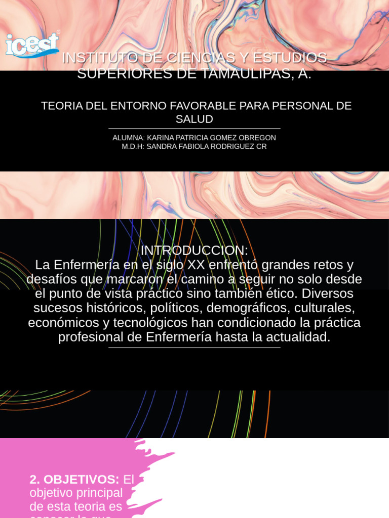 Entorno Favorable para Profesionales de Salud | PDF | Enfermería