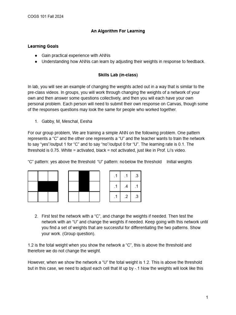 Understanding ANN Weight Adjustment | PDF | Applied Mathematics