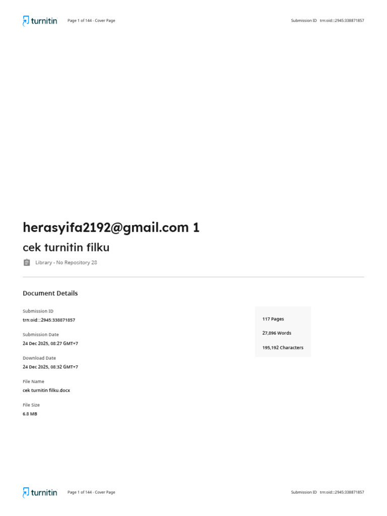 Turnitin Similarity Report Overview | PDF | Turnitin | Computing