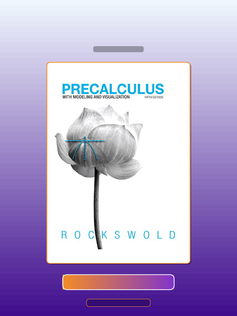 Test Bank for Precalculus With Modeling Visualization 5E 5th Edition ...