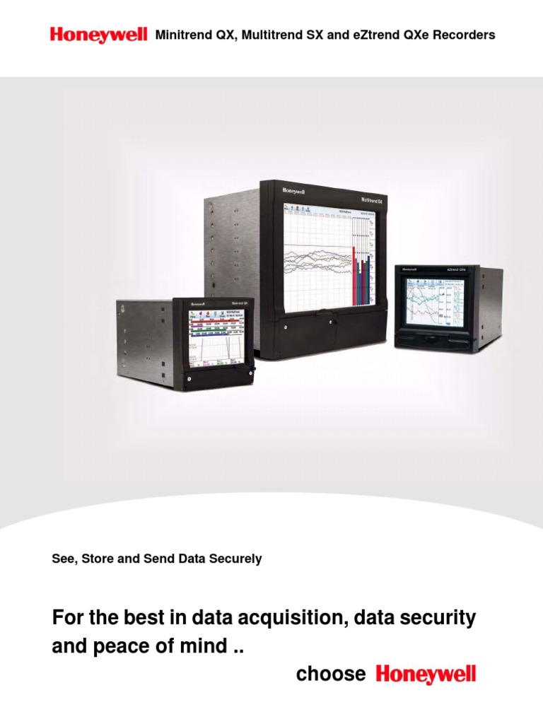 Honeywell EZtrend, Multitrend, Minitrend | Mains Electricity ...