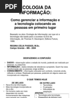 Ecologia Da Informa%c7%c3o