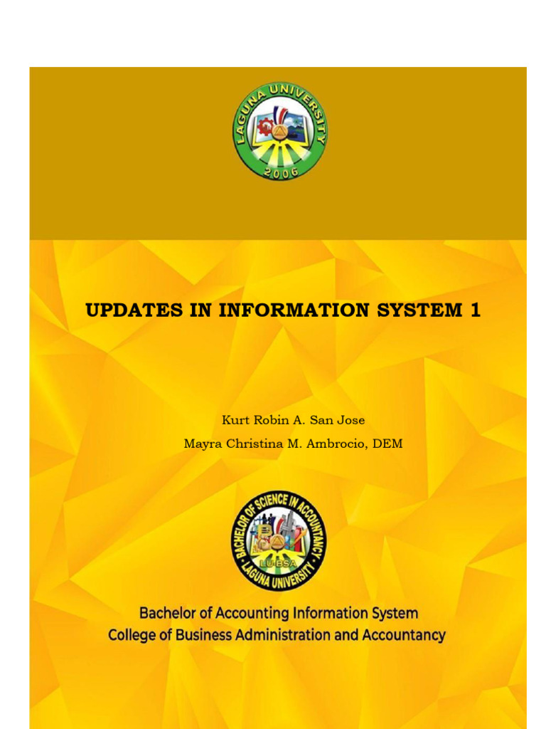 Updates in Information Systems Course | PDF | Computer Network ...