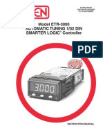 Model ETR-3000 Automatic Tuning 1/32 Din SMARTER LOGIC Controller