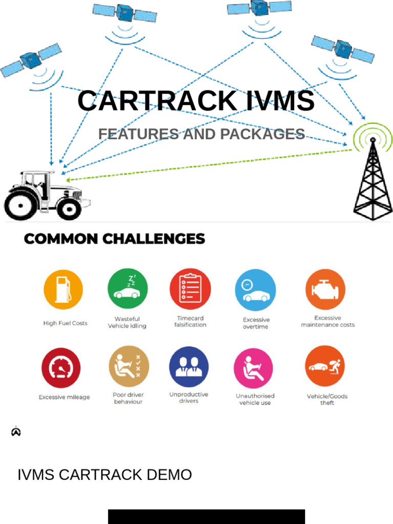 Cartrack IVMS Features & Packages | PDF