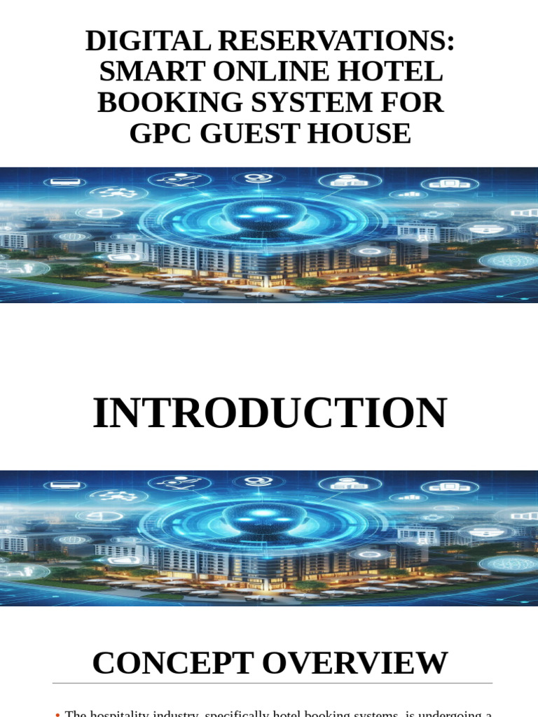 Smart Hotel Booking System for GPC | PDF | Internet Of Things ...