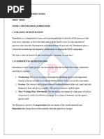 Understanding Denudation and Erosion | PDF | Erosion | Weathering