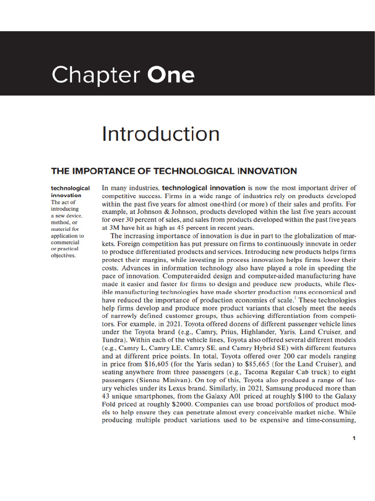 Innovation 1 | PDF