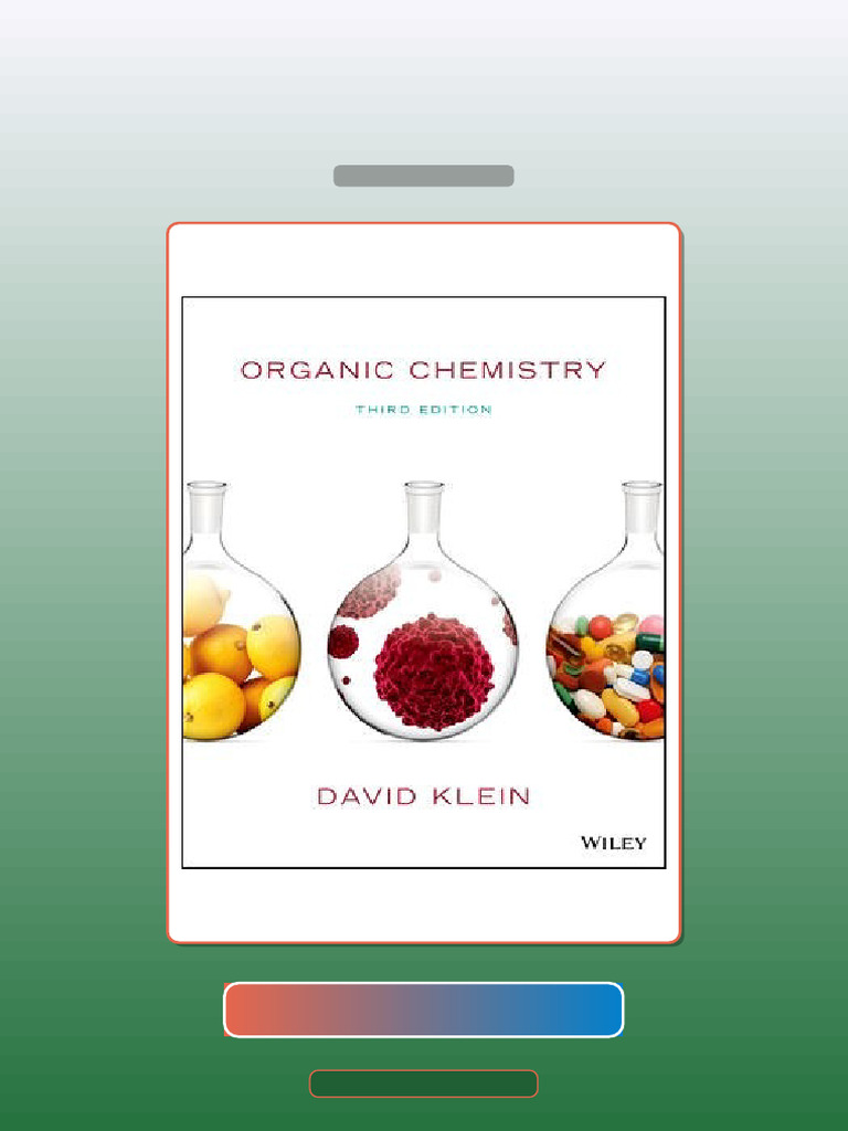 Test Bank for Organic Chemistry 3rd by Klein | PDF | Chemical Reactions ...