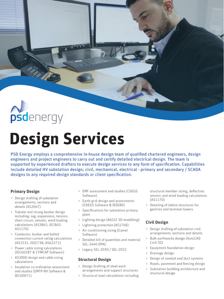 Comprehensive Electrical Design Services | PDF | Scada | Programmable ...